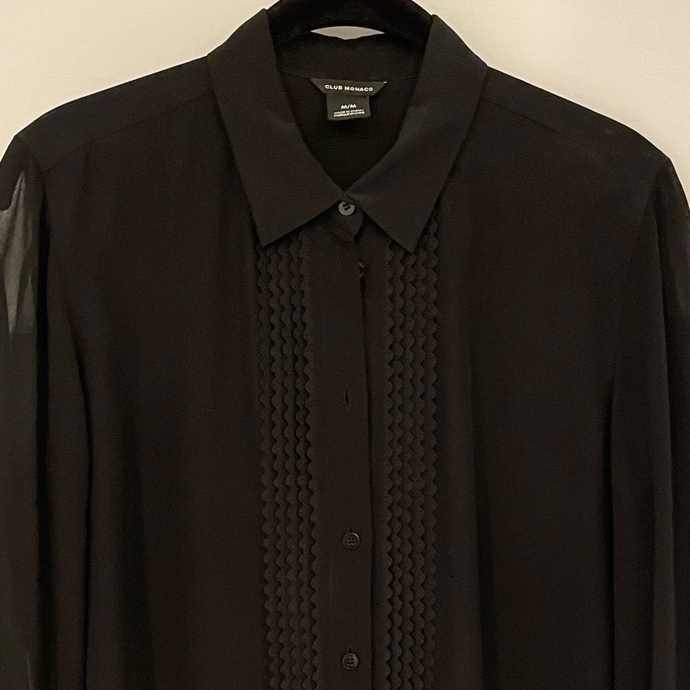 CLUB MONACO blouse - effortless!
